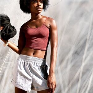 FP Movement Rare Style Olympia Steel Blue Hiking Shorts